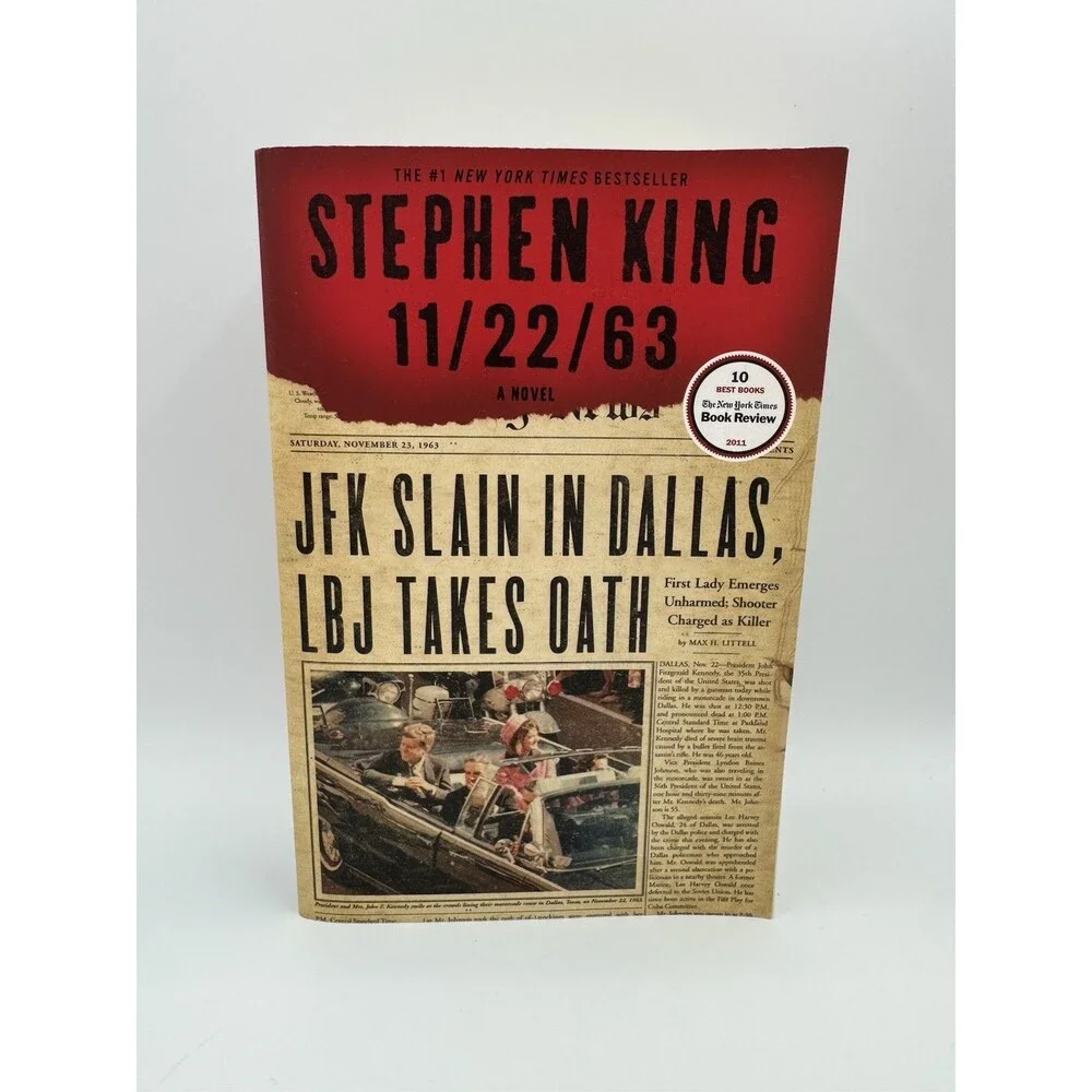 11/22/63 by Stephen King Trade Paperback 2012 Time Travel Novel